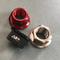 AEM FACTORY - Replacement Aluminum Nuts for AEM Cushdrives and Sprocket Carriers AEM FACTORY - Replacement Aluminum Nuts for AEM Cushdrives and Sprocket Carriers